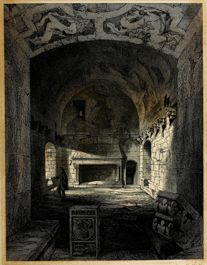 An illustration from The baronial and ecclesiastical antiquities of Scotland, 1845, leaf 214