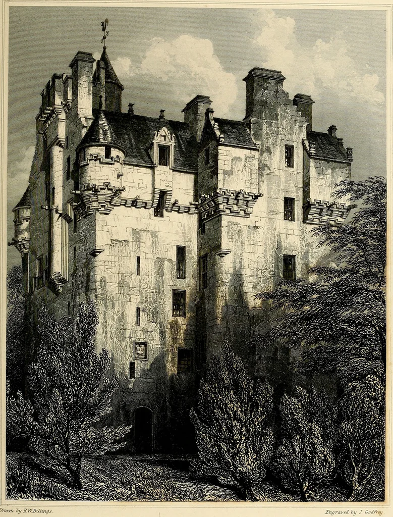 An illustration from The baronial and ecclesiastical antiquities of Scotland, 1845, leaf 226