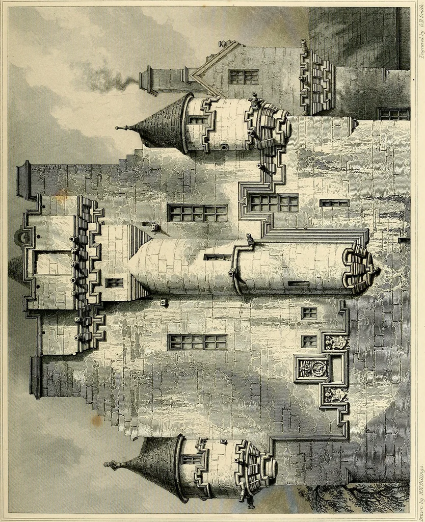 An illustration from The baronial and ecclesiastical antiquities of Scotland, 1845, leaf 230
