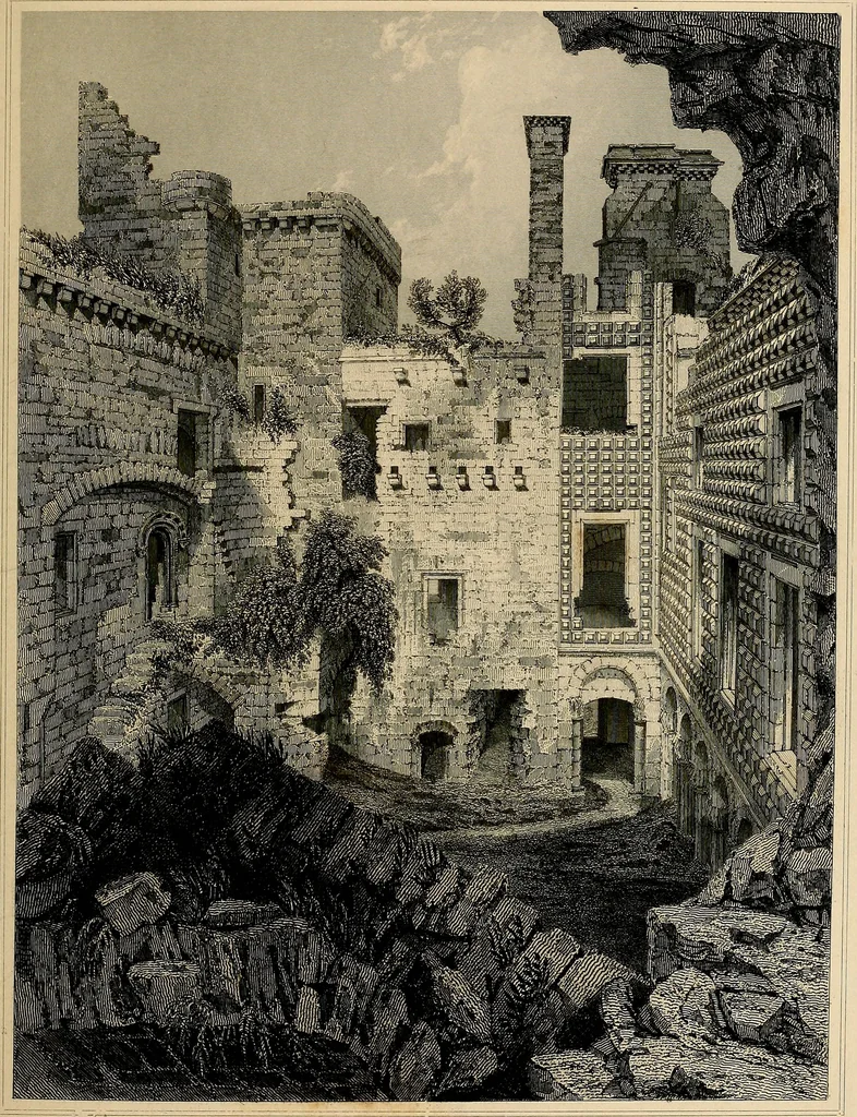 An illustration from The baronial and ecclesiastical antiquities of Scotland, 1845, leaf 240