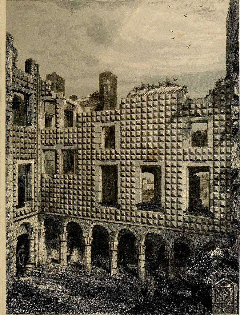 An illustration from The baronial and ecclesiastical antiquities of Scotland, 1845, leaf 242