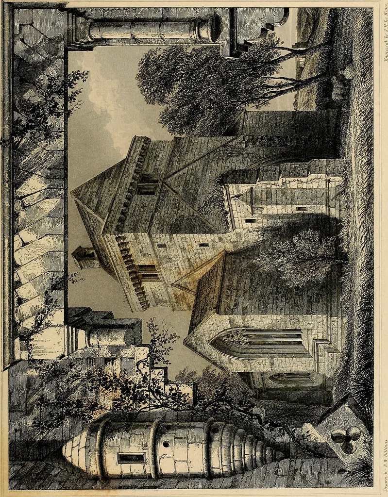 An illustration from The baronial and ecclesiastical antiquities of Scotland, 1845, leaf 244