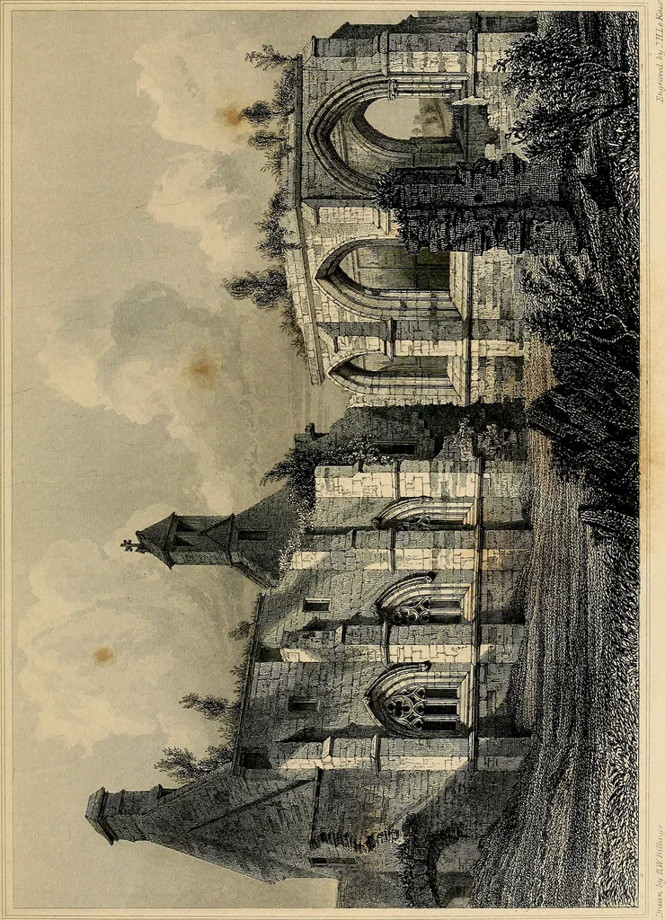 An illustration from The baronial and ecclesiastical antiquities of Scotland, 1845, leaf 250