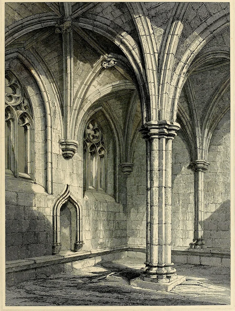 An illustration from The baronial and ecclesiastical antiquities of Scotland, 1845, leaf 254
