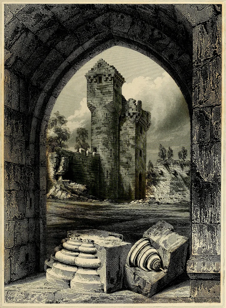 An illustration from The baronial and ecclesiastical antiquities of Scotland, 1845, leaf 256