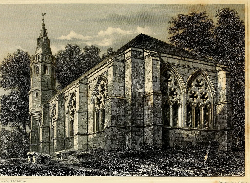 An illustration from The baronial and ecclesiastical antiquities of Scotland, 1845, leaf 262