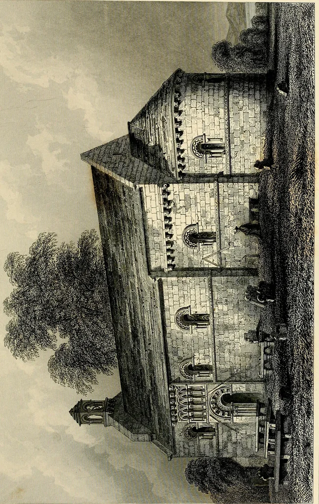 An illustration from The baronial and ecclesiastical antiquities of Scotland, 1845, leaf 268