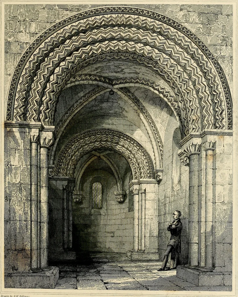 An illustration from The baronial and ecclesiastical antiquities of Scotland, 1845, leaf 272