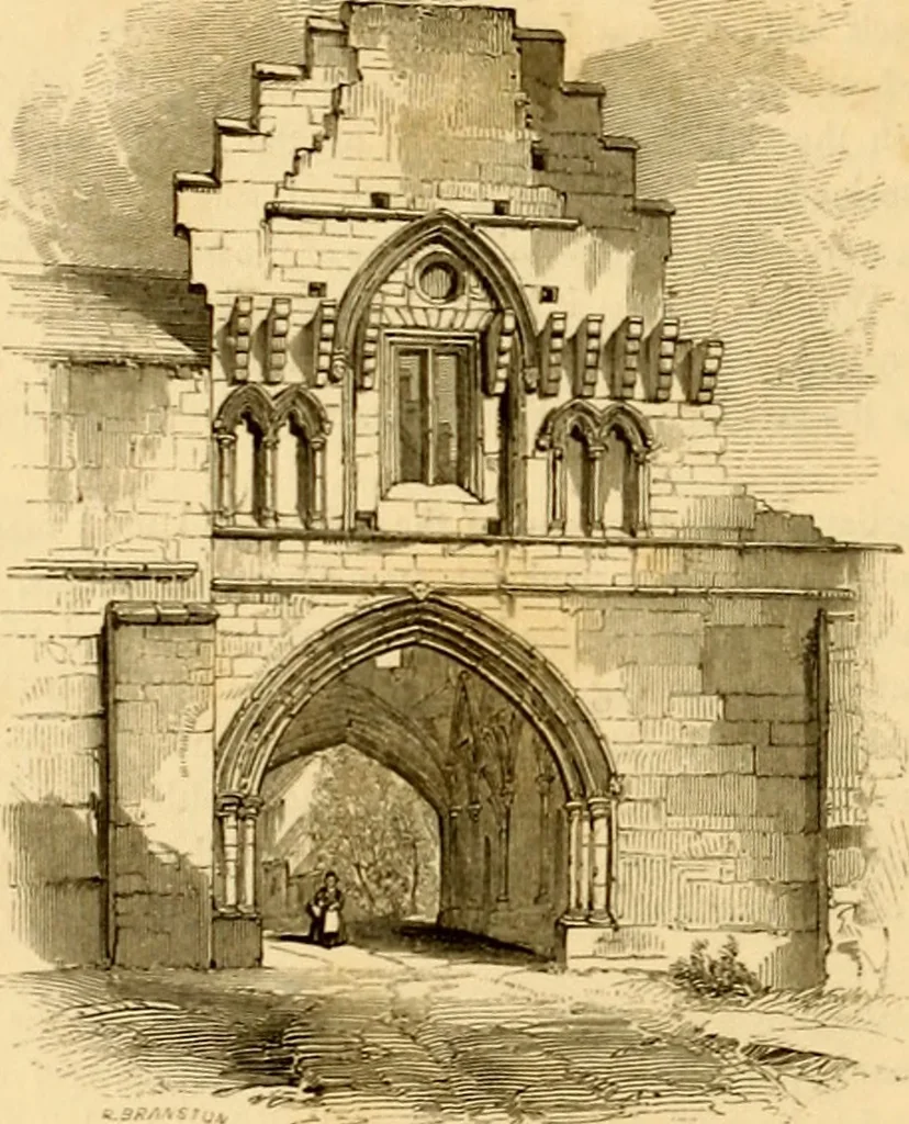 An illustration from The baronial and ecclesiastical antiquities of Scotland, 1845, leaf 29