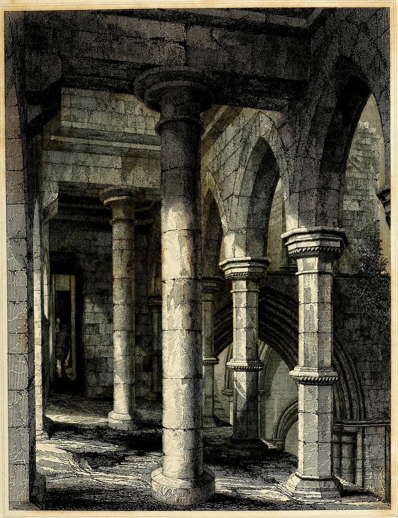 An illustration from The baronial and ecclesiastical antiquities of Scotland, 1845, leaf 36