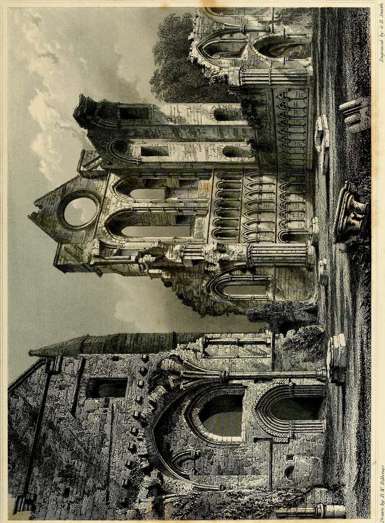 An illustration from The baronial and ecclesiastical antiquities of Scotland, 1845, leaf 38