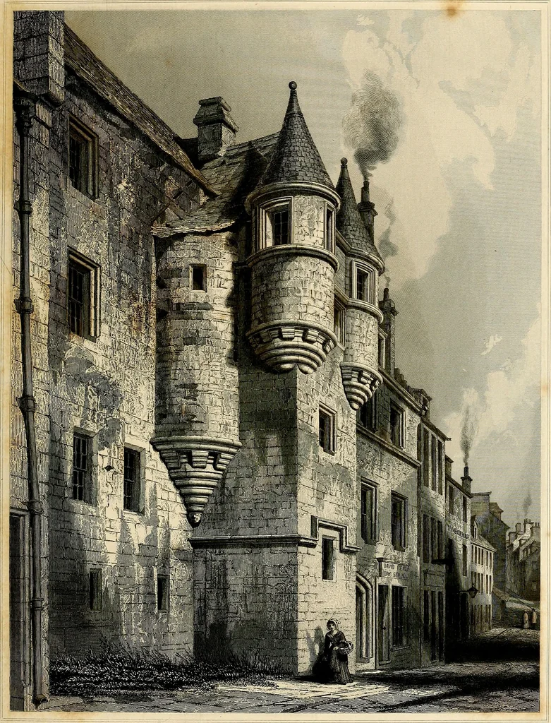 An illustration from The baronial and ecclesiastical antiquities of Scotland, 1845, leaf 44