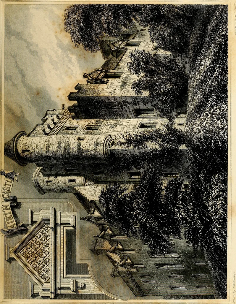 An illustration from The baronial and ecclesiastical antiquities of Scotland, 1845, leaf 76