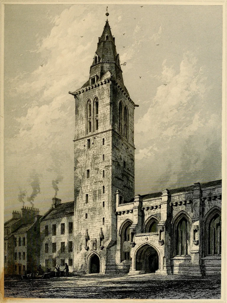 An illustration from The baronial and ecclesiastical antiquities of Scotland, 1845, leaf 96