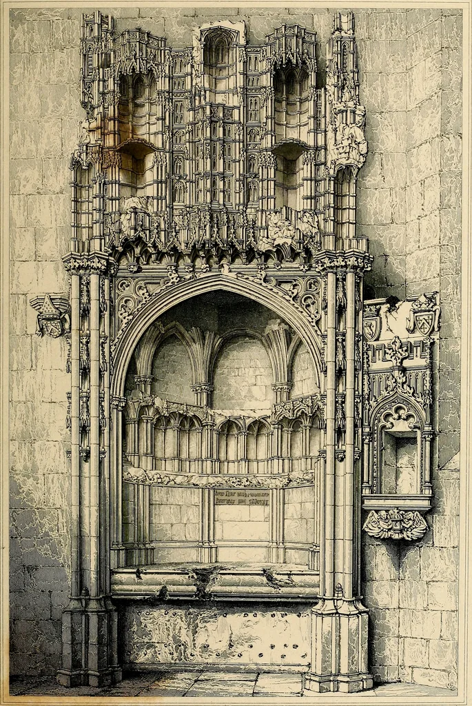An illustration from The baronial and ecclesiastical antiquities of Scotland, 1845, leaf 98