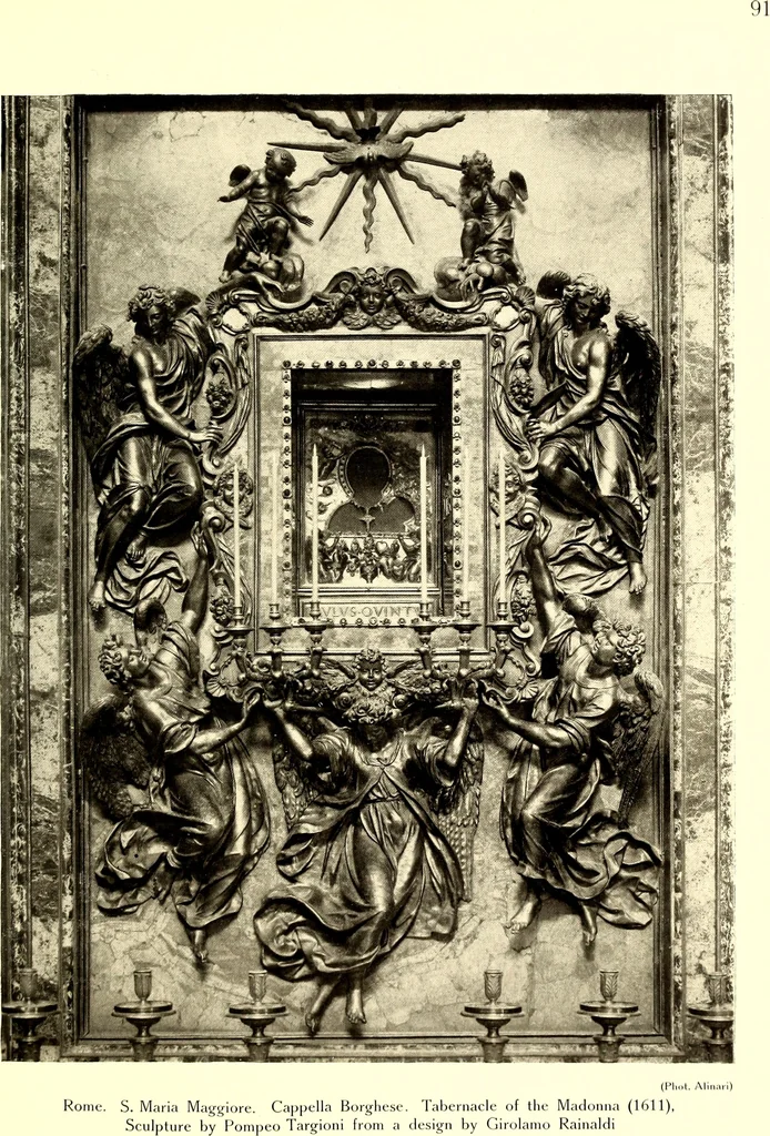 An illustration from Baroque architecture and sculpture in Italy, 1912, leaf 110