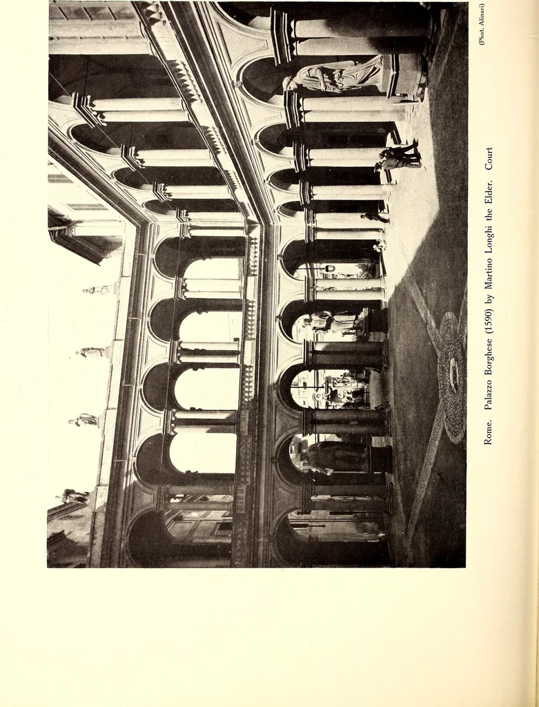 An illustration from Baroque architecture and sculpture in Italy, 1912, leaf 191