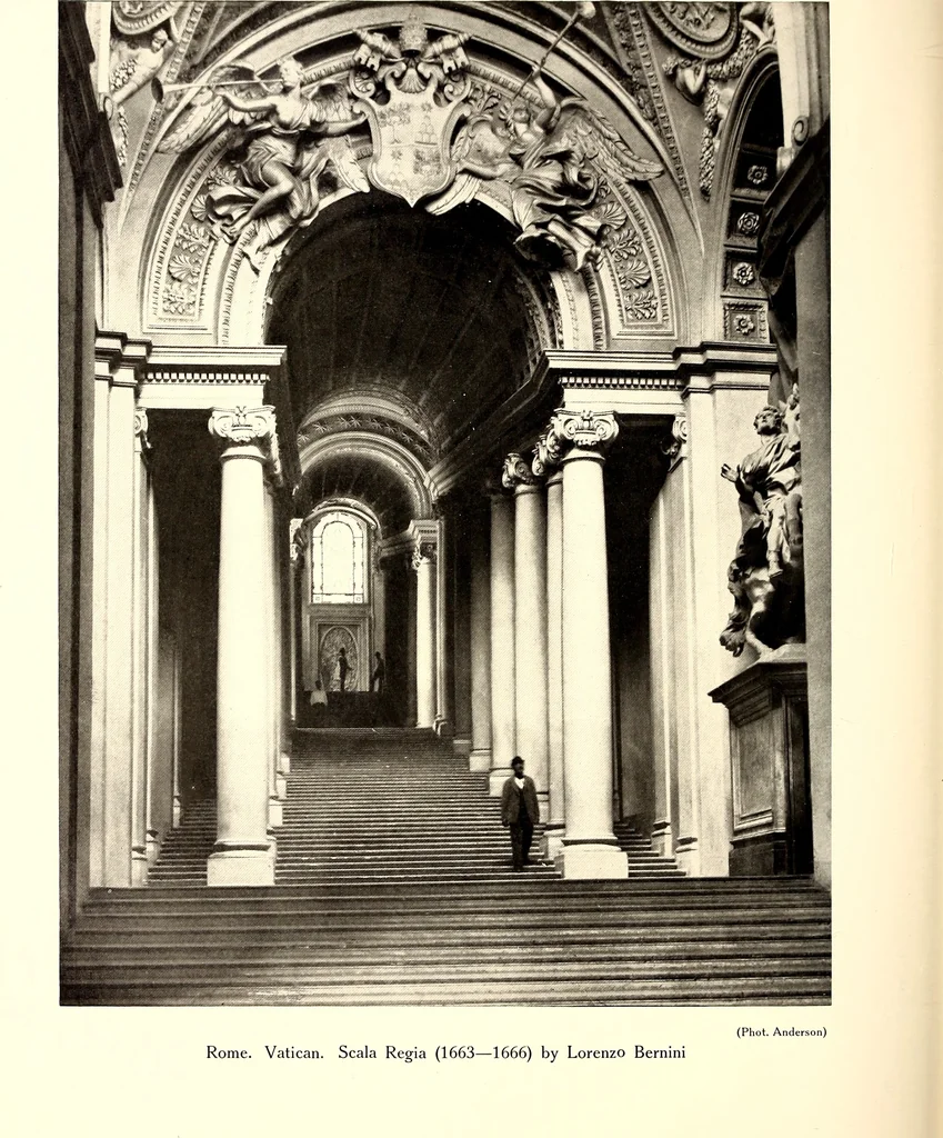 An illustration from Baroque architecture and sculpture in Italy, 1912, leaf 205