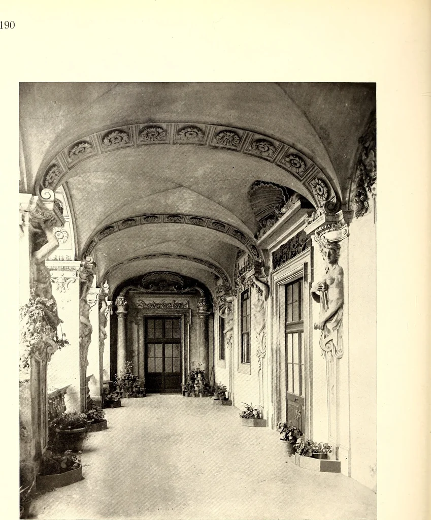 An illustration from Baroque architecture and sculpture in Italy, 1912, leaf 209