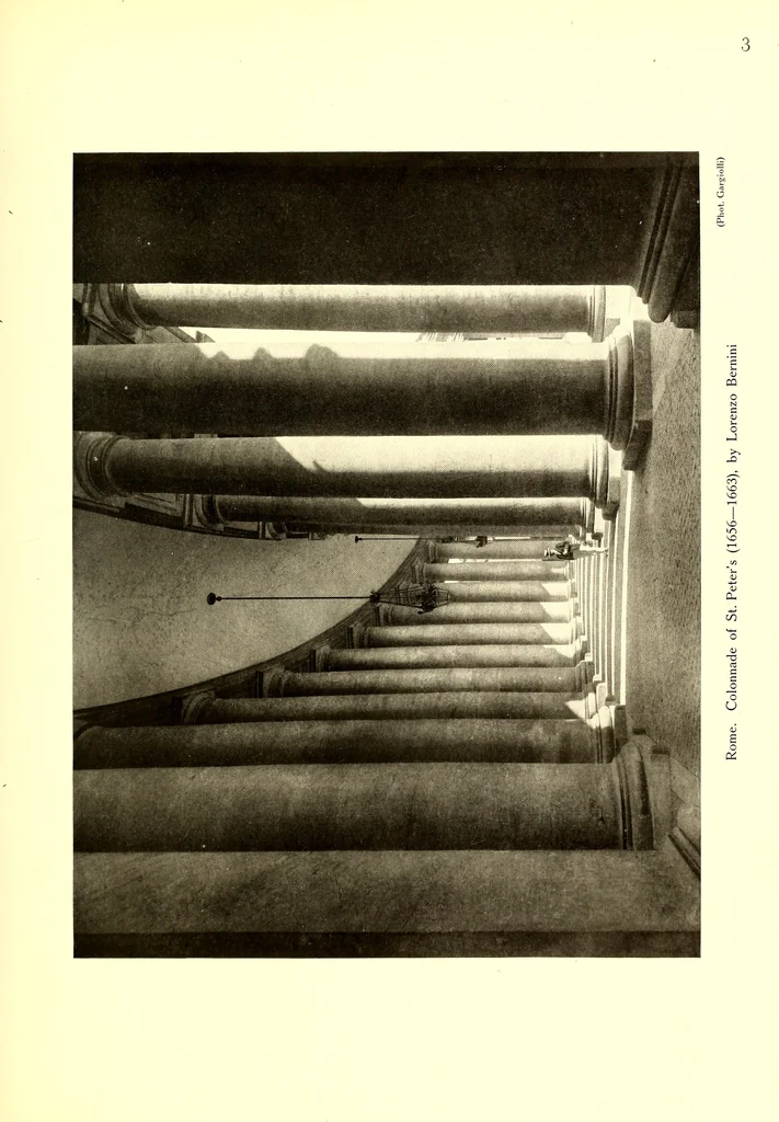 An illustration from Baroque architecture and sculpture in Italy, 1912, leaf 22