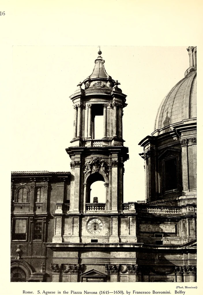 An illustration from Baroque architecture and sculpture in Italy, 1912, leaf 35