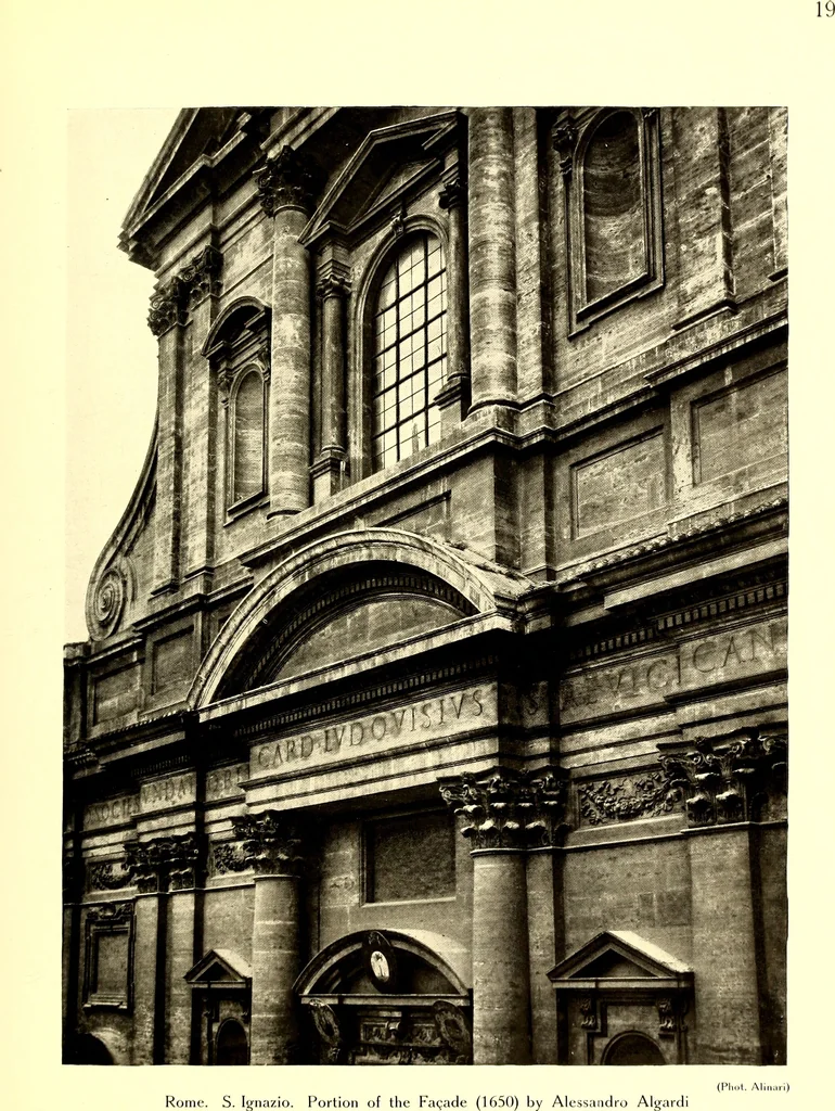 An illustration from Baroque architecture and sculpture in Italy, 1912, leaf 38