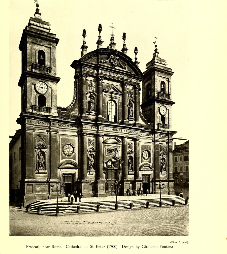 An illustration from Baroque architecture and sculpture in Italy, 1912, leaf 44