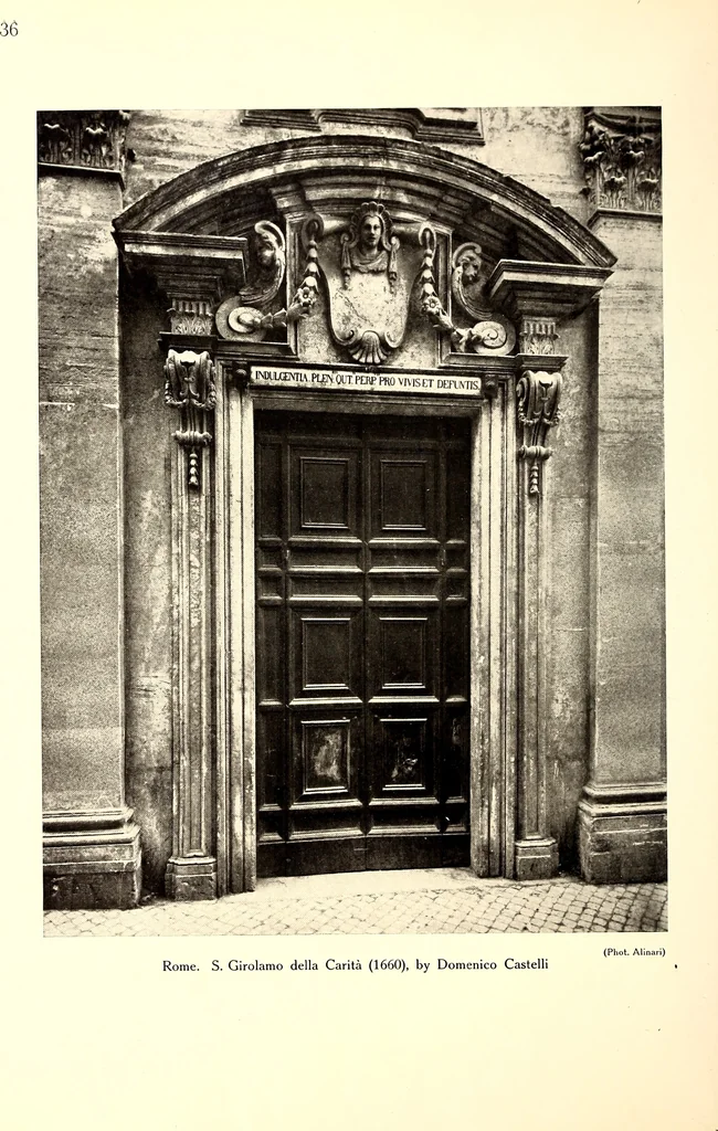 An illustration from Baroque architecture and sculpture in Italy, 1912, leaf 55