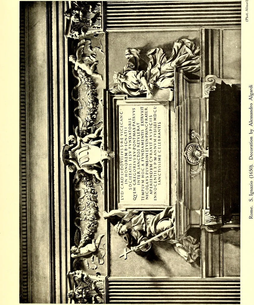 An illustration from Baroque architecture and sculpture in Italy, 1912, leaf 72