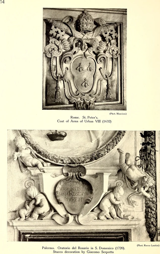 An illustration from Baroque architecture and sculpture in Italy, 1912, leaf 73