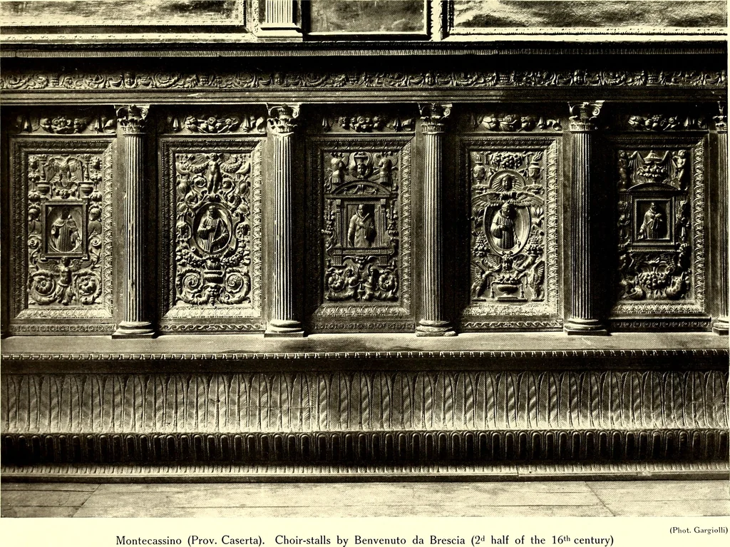 An illustration from Baroque architecture and sculpture in Italy, 1912, leaf 94
