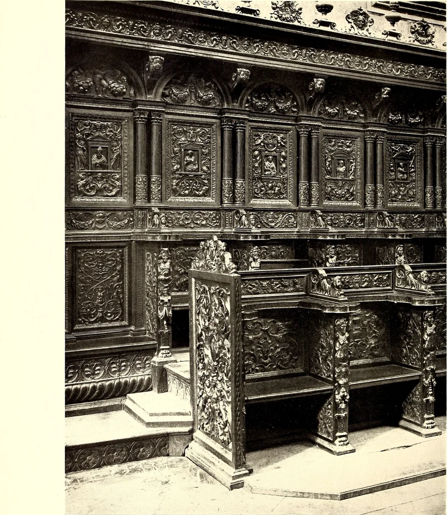 An illustration from Baroque architecture and sculpture in Italy, 1912, leaf 95