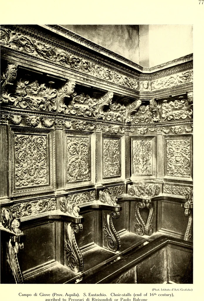 An illustration from Baroque architecture and sculpture in Italy, 1912, leaf 96