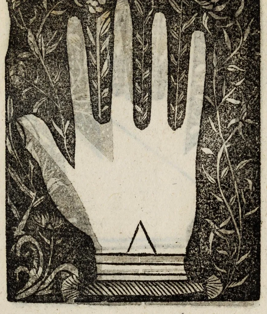 An illustration from Barptolomaei Coclitis bononiensis, naturalis philosophiae ac medicinae doctoris, Physiognomiae & chiromantiae compendium, 1533, leaf 227