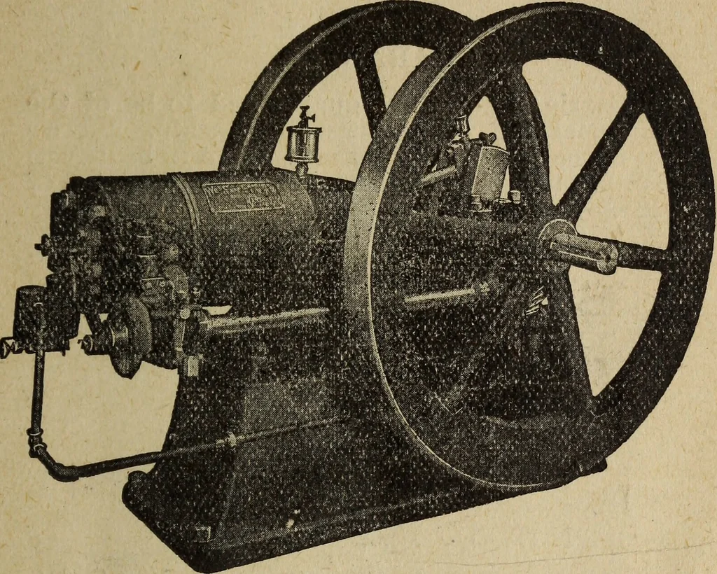 An illustration from The Barrie gasoline engines, 1910, leaf 12