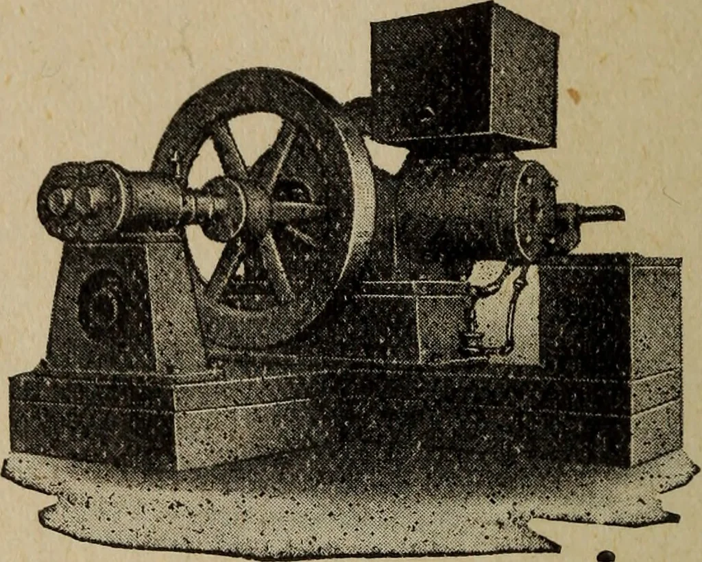 An illustration from The Barrie gasoline engines, 1910, leaf 15
