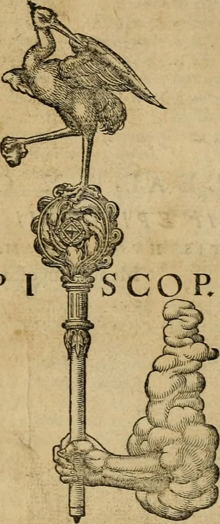 An illustration from Bartolemaei Blareri ivriscons. In l. Diffamari c. De ingenv. manv. commentatio sev repetitio : amplissimvm ac vervm eivs vsum, & in Imperiali Camerae iudicio, ac passim in foro dilucide proponens, in qua plura loca utriusq[ue] iuris explicata : libelli item pro hodierna fori consuetudine uarij, ac obseruationes multae, uniuersum iuris processum singulariter spectantes, utiliter exhibentur : adiuncto indice, 1563, leaf 187