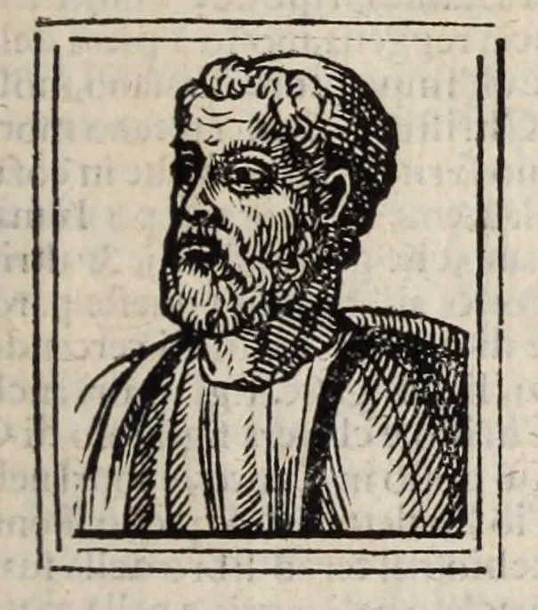 An illustration from Bartolomeo Platina delle vite de' pontefici: : dal Salvator nostro fino a Paolo II. accresciute con quelle de' Papi moderni da Sisto quarto fino ad Alessandro VII. regnante., 1666, leaf 111