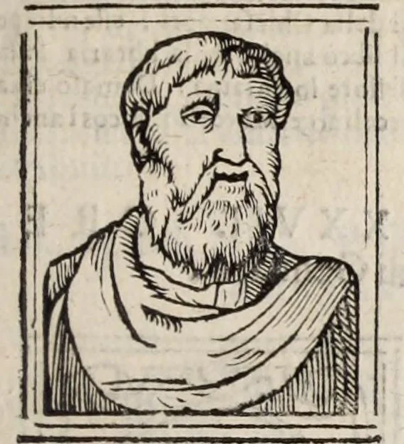 An illustration from Bartolomeo Platina delle vite de' pontefici: : dal Salvator nostro fino a Paolo II. accresciute con quelle de' Papi moderni da Sisto quarto fino ad Alessandro VII. regnante., 1666, leaf 141