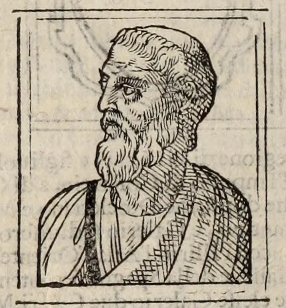 An illustration from Bartolomeo Platina delle vite de' pontefici: : dal Salvator nostro fino a Paolo II. accresciute con quelle de' Papi moderni da Sisto quarto fino ad Alessandro VII. regnante., 1666, leaf 148