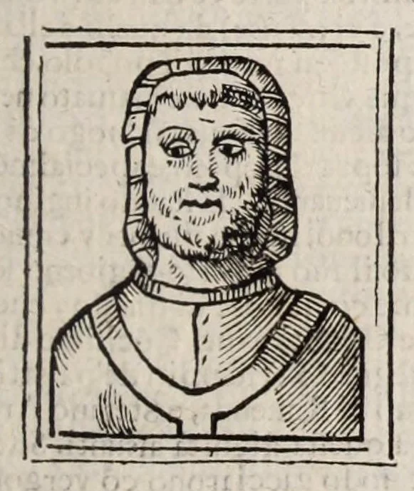 An illustration from Bartolomeo Platina delle vite de' pontefici: : dal Salvator nostro fino a Paolo II. accresciute con quelle de' Papi moderni da Sisto quarto fino ad Alessandro VII. regnante., 1666, leaf 251