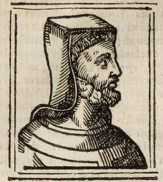 An illustration from Bartolomeo Platina delle vite de' pontefici: : dal Salvator nostro fino a Paolo II. accresciute con quelle de' Papi moderni da Sisto quarto fino ad Alessandro VII. regnante., 1666, leaf 276