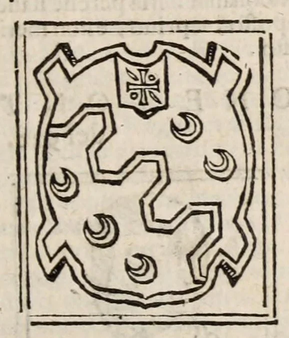 An illustration from Bartolomeo Platina delle vite de' pontefici: : dal Salvator nostro fino a Paolo II. accresciute con quelle de' Papi moderni da Sisto quarto fino ad Alessandro VII. regnante., 1666, leaf 295