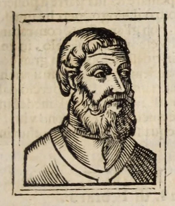 An illustration from Bartolomeo Platina delle vite de' pontefici: : dal Salvator nostro fino a Paolo II. accresciute con quelle de' Papi moderni da Sisto quarto fino ad Alessandro VII. regnante., 1666, leaf 319