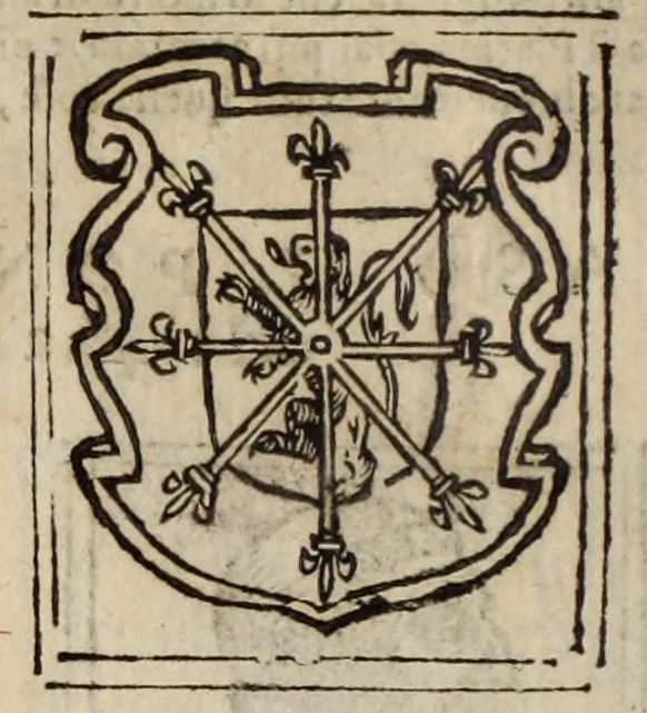 An illustration from Bartolomeo Platina delle vite de' pontefici: : dal Salvator nostro fino a Paolo II. accresciute con quelle de' Papi moderni da Sisto quarto fino ad Alessandro VII. regnante., 1666, leaf 326