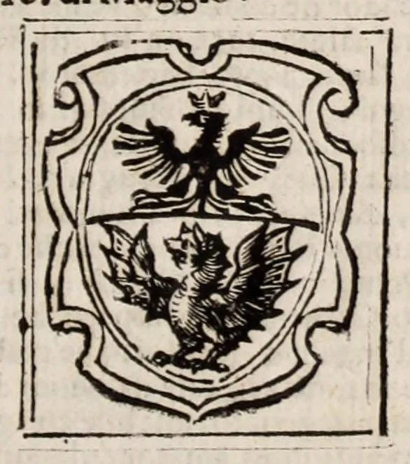 An illustration from Bartolomeo Platina delle vite de' pontefici: : dal Salvator nostro fino a Paolo II. accresciute con quelle de' Papi moderni da Sisto quarto fino ad Alessandro VII. regnante., 1666, leaf 795