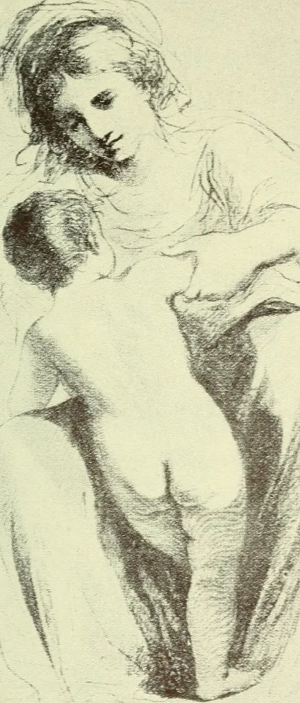 An illustration from Bartolozzi and his pupils in England : with an abridged list of his more important prints in line and stipple, 1903, leaf 32