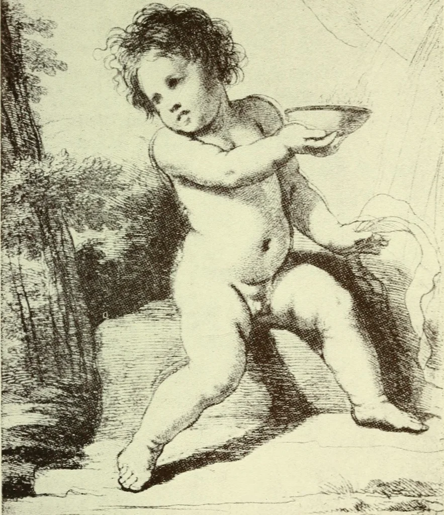 An illustration from Bartolozzi and his pupils in England : with an abridged list of his more important prints in line and stipple, 1903, leaf 48