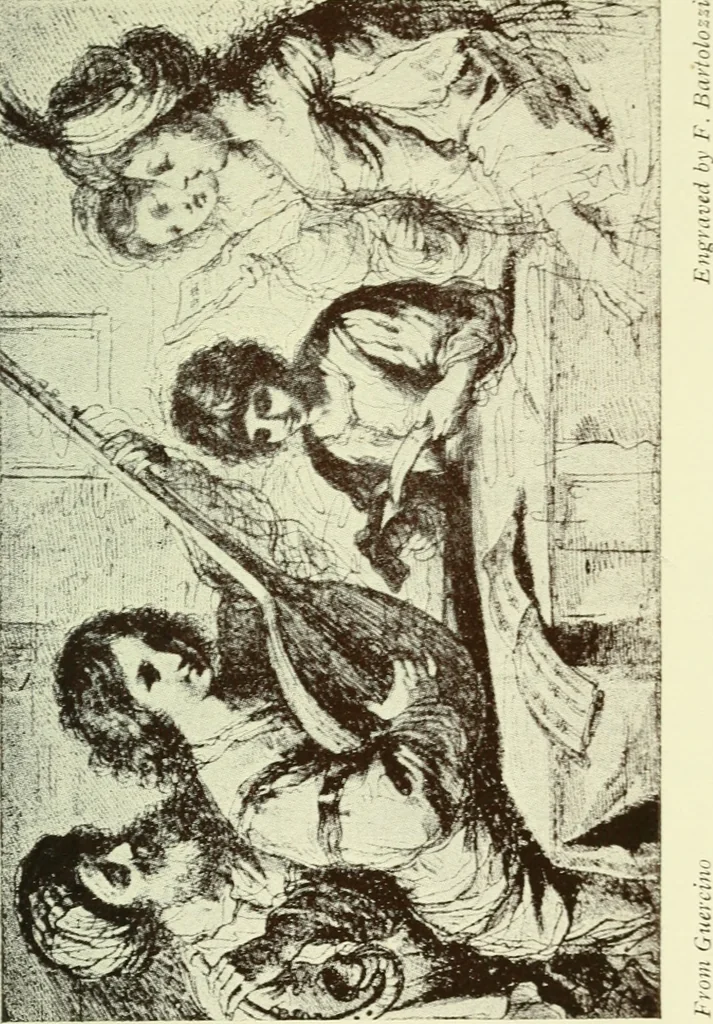 An illustration from Bartolozzi and his pupils in England : with an abridged list of his more important prints in line and stipple, 1903, leaf 78