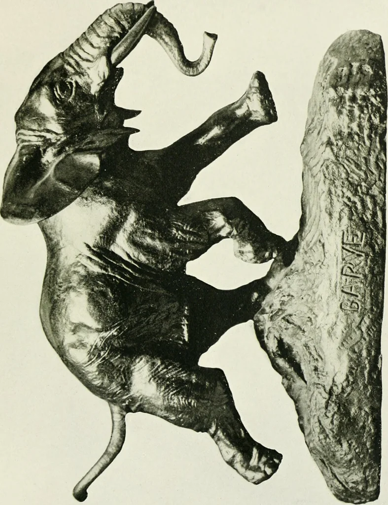 An illustration from Barye, 1904, leaf 10